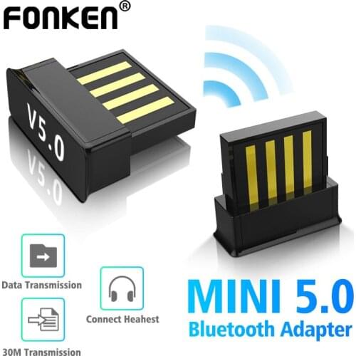 Mini Wireless USB Bluetooth Dongle Adapter 5.0 Music Audio Receiver Transmitter for PC Speaker Mouse Laptop Computer Receptor