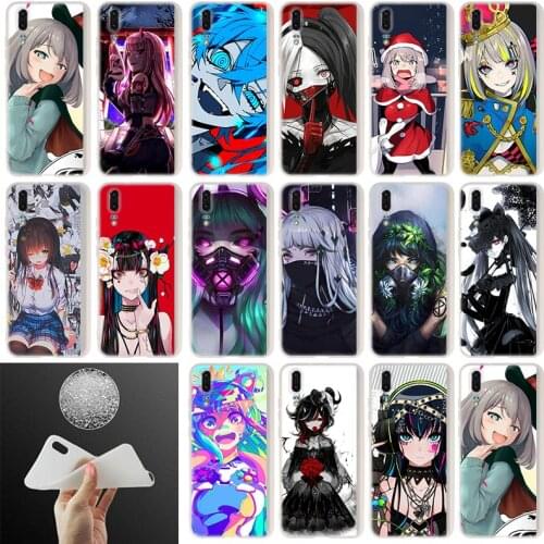 Soft silicone Case For Huawei P40 P30 P20 Pro P10 Plus Lite P Samrt Z 2019 E 2020 anime art