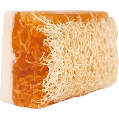Sinoz Pumpkin Fiber Honey Milk Soap Natural Peeling Body Treatments