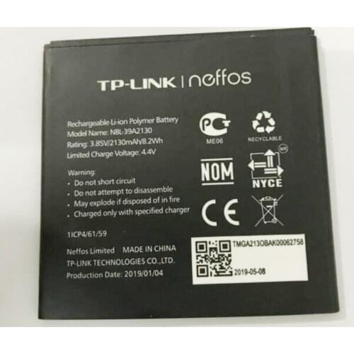 GeLar 3.85V 2130mAh Original Quality Battery NBL-39A2130 for TP-Link Neffos Y5 / TP802A
