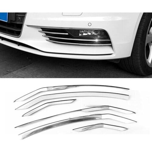 Car Front Fog Lamp Trim Strips for- A3 Sedan 2014 2015 2016