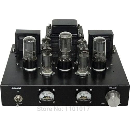 Xinxin 6H8C 6P1 Parallel Connection Tube Amplifier HIFI EXQUIS Class A Handmade Lamp Amp 6.8w