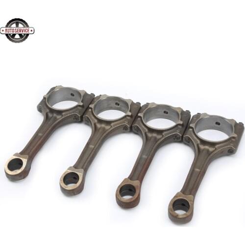 For VW Passat Eos Golf GTI Jetta Audi A4 A6 TT Skoda Octavia Seat Altea 20MM 2.0T 4PCS Connecting Rod 06D 198 401 B 06D198401C