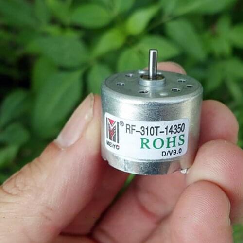 Precious Metal Brush 310 Motor DC 5V-6V 36MA-40MA Mute DIY Solar Experiment Micro Motors Large Torque High Quality Motor