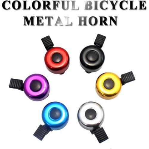 1 Pc Sport Bike Mountain Road Cycling Bell Ring Metal Horn Safety Warning Alarm Bicycle Outdoor Protective Cycle Accessories