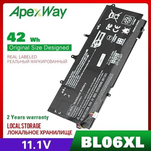 11.1V battery FOR HP BL06042XL 722236-2C1 HSTNN-IB5D 722236-171 722297-001 HSTNN-W02C 722297-005 722236-1C1 BL06XL HSTNN-DB5D