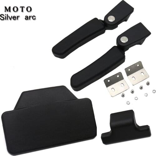 For Benelli TRK 251 TRK502 TRK502X genuine aluminum motorcycle Topcase set backrest cushionTop Case +rear arm passenger armrest