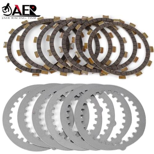 JAER Clutch Friction Disc Plate Kit for Yamaha RZ250R RZ350 DT250 DT400 TY250 D E 4L0-16321-00 498-16325-00