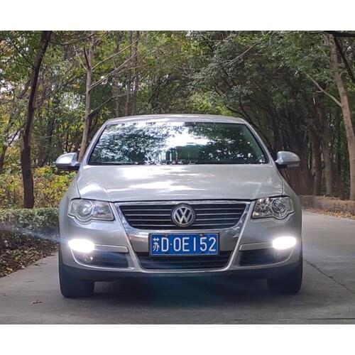 RQXR for volkswagen VW Passat B6 R36 3C 2006-11 led drl daytime running light with streamer turn signal indicator