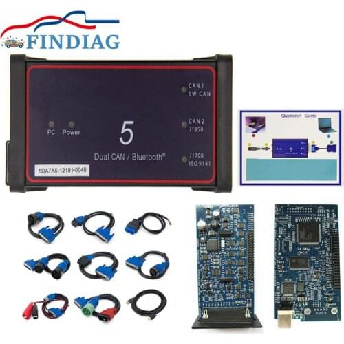 DPA 5 Dearborn Protocol Adapter 5 Dual CAN Full Adapters DPA5 Heavy Duty Truck Scanner Commercial Maintence With Bluetooth