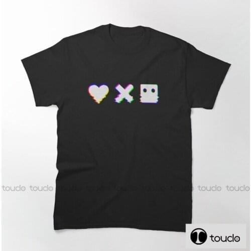New Love Death And Robots Glitchs Effect Mens Ladies T-Shirts S-Xxl Sizes Male Brand Teeshirt Men Summer Cotton T Shirt