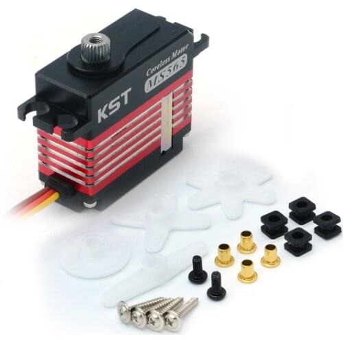 KST MS565 HV Servo DC8.4V 6.5kg Coreless Motor Metal Gear Motor For Drone UAV RC Car Boat Robot Arm Helicopter
