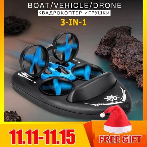 JJRC drone rc helicopter 3 in1 racer Mini drone land Water Air Headless Mode ufo quadrocopter smart racing drone profissional