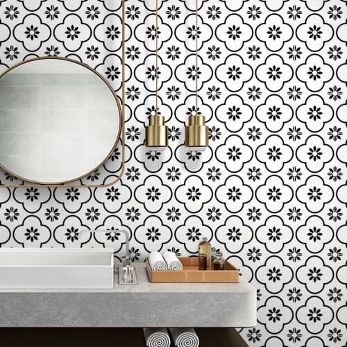 Matte Square Color Tiles Modern Self-adhesive Floor Stickers Photography Background Wall Coverings Ground Waterproof Decoration