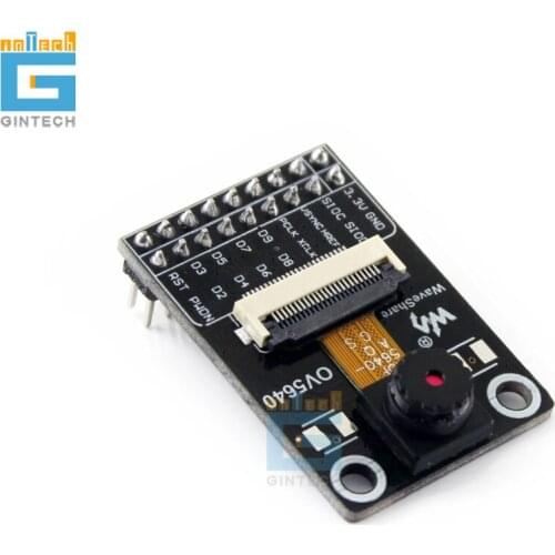 Camera Module Based on OV5640 Image Sensor, 5 Megapixel (2592x1944), Fisheye Lens to Achieve 170 Degree Diagonal