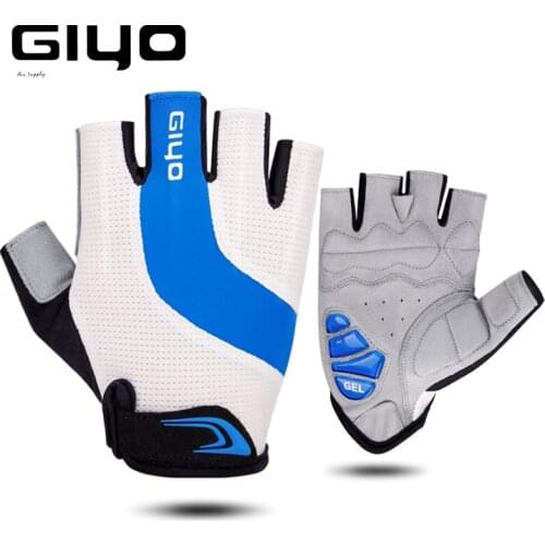 GIYO Cycling Half Finger Gloves Shockproof Gel Bike Gloves Breathable MTB Road Bicycle Gloves Men Women Sports Cycling Equipment