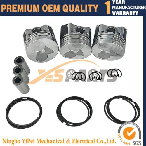 Full Gasket Set For Kubota D722 Overhaul Rebuild Kit STD Piston 16853-21050 16851-21114 16851-21982