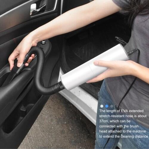 Portable Car Vacuum Cleaner Handheld Auto Vaccum 120W High Suction For Home Or Car Cleaning Wet Dry Mini Vacuum Cleaner 2 Color