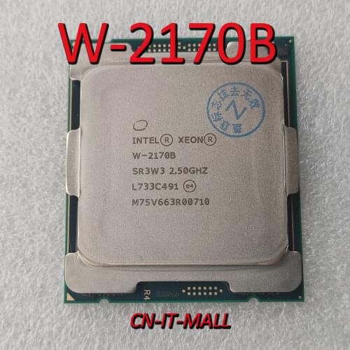Pulled Xeon W-2170B CPU 2.5GHz 14 Core 28 Threads LGA2066 Processor