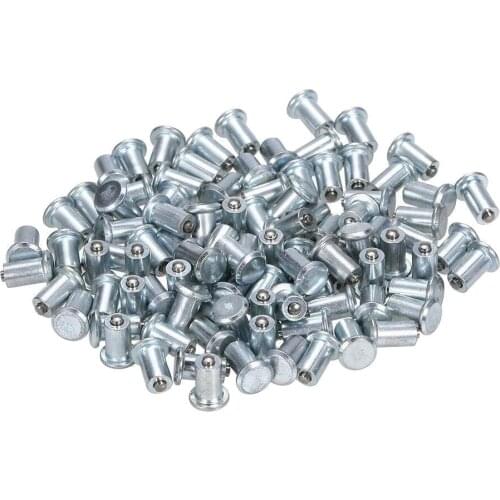 100PCs Snow Screw Tire Studs Anti Skid Falling Spikes Wheel Tyres for Car Motorcycle Bicycle
