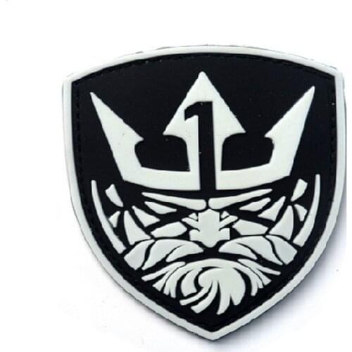 Rubber Patches Tyrant Luminous PVC Patch Glowing PVC Patch In The Night Of Clothing/Backpack/Hat