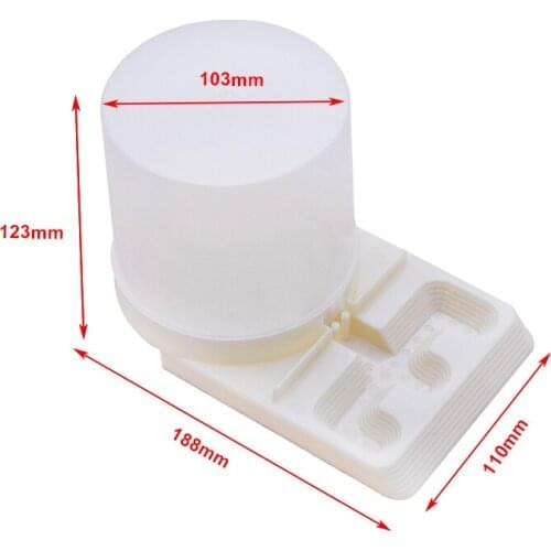Beehive Entrance Feeder 700ML with Drowning Prevention Step for Beekeeping Honeybee Bee Tool