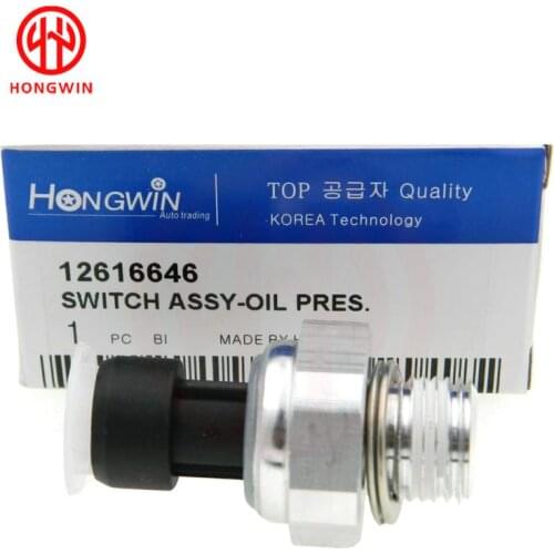 12616646,D1846A Oil Pressure Sensor Switch with Metal Gauge Spacer For GMC Chevrolet Avalanche Corvette Impala Silverado 1500