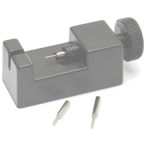 150set. Watch Link Pin Remover For Band Strap Adjusting Repair Tools Black w/ 2 Extra Pins For Watchmaker