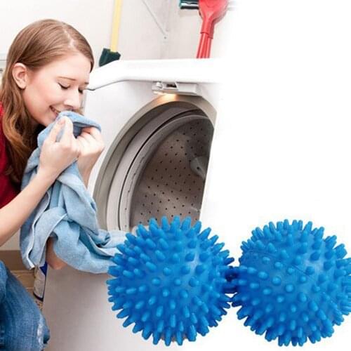 2pcs/set Reusable Laundry Balls Washing Machine Laundry Dryer Ball Soft Plastic Cleaning Tools Accessories Trockner Ball