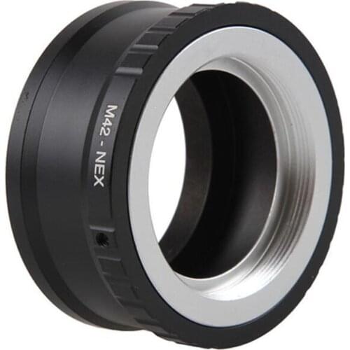 42mm Screw Mount Lens to E Mount Adjustable M42 Lens to Adapter for SONY NEX6 NEX5 A7 A6000 Camera Lens