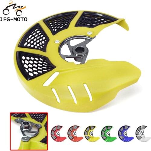 Motorcycle Front Brake Disc Rotor Guard Protector Cover For SUZUKI RMZ250 RMZ 250 2007-2019 RMZ450 2005-2019 RMX450Z 2010-2019