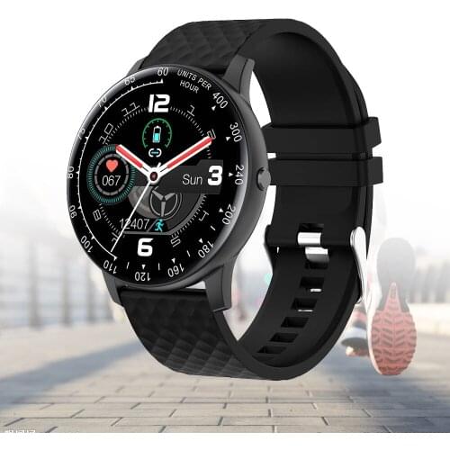 Men Women mart Watches for IOS Android Heart Rate Monitor Blood Pressure Smart Watches IP68 Waterproof DIY Watchface Full Touch