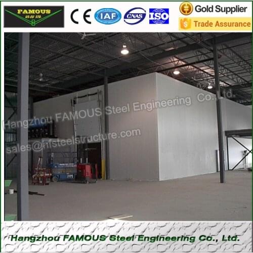 Commercial walk in chiller and freezer rooms, cooler box for food industry and prefab refrigerator chiller, cold room for fruit