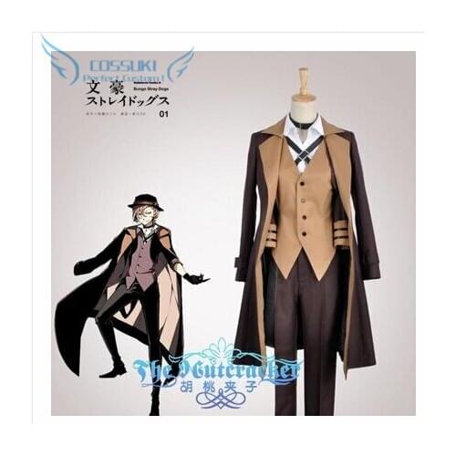 Bungo Stray Dogs Mafia Chuya Nakahara Uniform Cosplay Costume , Perfect Custom For You