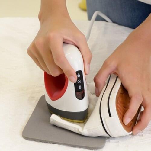 M2EE Heat Press Machine 2-IN-1 EU/US Plug w/ Aluminum Alloy Heating Plate Heat Insulated Pad/Watering Can/Storage Bag