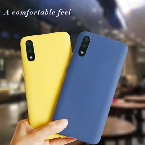Cute Candy Case For Samsung Galaxy M01 Case SM-M015F Soft Silicone Ultra Slim Fundas For Samsung A01 A015F M 01 Phone Back Cases