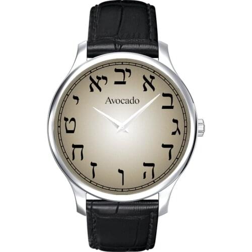 MenS Watches 2021 Brand Luxury Crocodile Pattern Leather Strap Elegant Romantic Innovative Hebrew Digital Quartz Watch