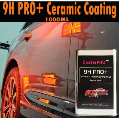 CoaterPRO Auto Detailing 9H PRO+ Car Nano Ceramic Protective Paint Coating Car Care surper shiny hydrophobic coating from Japan