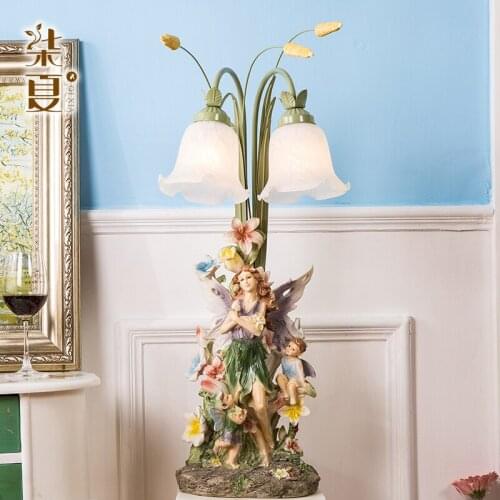 Seven summer creative modern furnishings desk lamp wedding gift gift high-end resin crafts furniture and ornaments