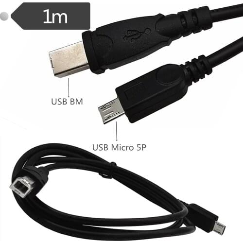 USB BM to micro 5P electronic keyboard cable mobile phone OTG connected electronic keyboard smart electric piano app data cable