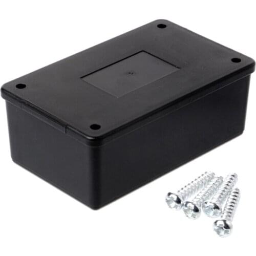 Waterproof ABS Plastic Electronic Enclosure Project Box Case Black 105x64x40mm