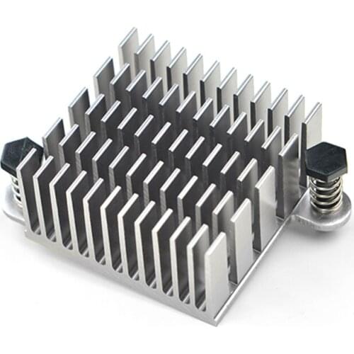 High Quality Aluminum Heat Sink With Ears Radiator Cooler 30*28*15mm For NanoPC T2/NanoPC T3