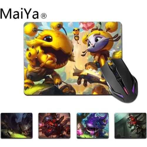 Maiya Top Quality league of legends KogMaw Office Mice Gamer Soft Mouse Pad Top Selling Wholesale Gaming Pad mouse
