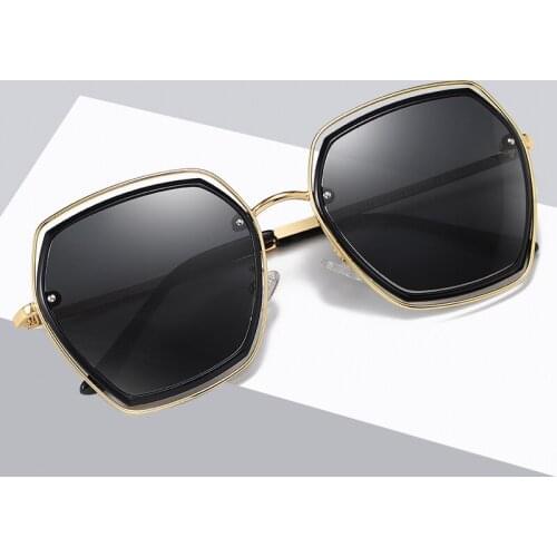 Maxjuli Polarized Oversized Sunglasses for Women Luxury Brand Shield Sun Glasses UV Protection Trending Gafas de sol WD2204