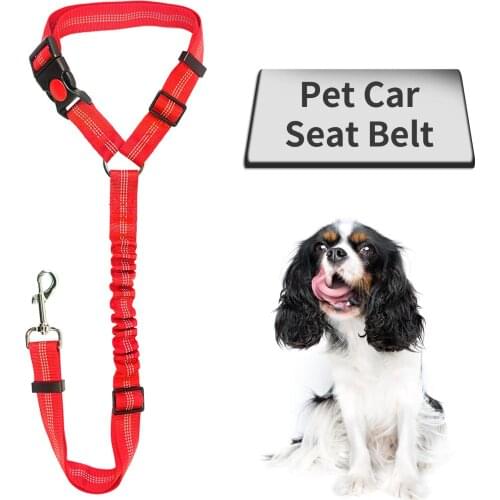 100cm Pet Car Seat Belt Dog Leash Walking Dog Rope Dog Belt Dog Car Seat Belt