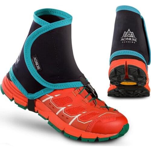 Aonijie New E940 E941 Low Trail Running Gaiters Protective Wrap Shoe Covers Pair For Men Women Outdoor Prevent Sand Stone