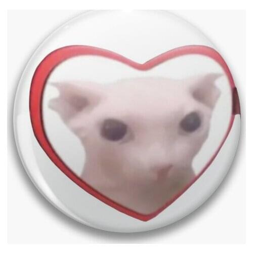 Bingus My Beloved Soft Button Pin Fashion Cute Hat Metal Gift Funny Badge Jewelry Lapel Pin Lover Clothes Women Creative Decor