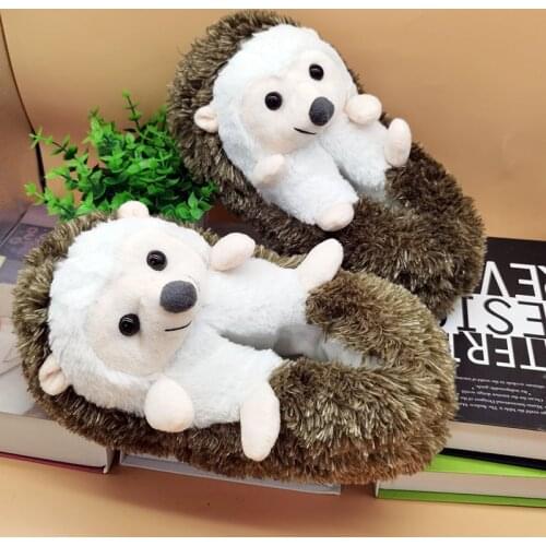 Indoor slippers home shoes slippers anime Wood floor women men winter Custom Cartoon with warm panda home shoes shoes home