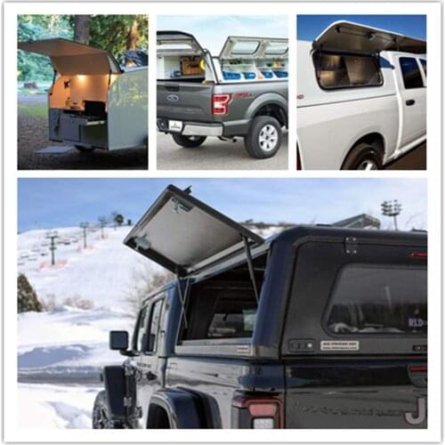 Gas Struts 14.96inch 67lbs (300N) Spring Shocks Lift Supports for Window Shell Snugtop Pickup Truck Cap Tool Box Lid Camper