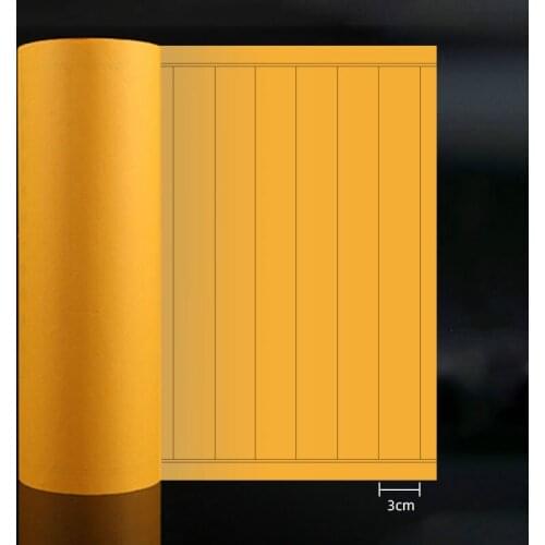 Chinese Calligraphy Paper with Grids Half Ripe Xuan Paper Thicken Bamboo Pulp Xuan Paper for Copy the Scriptures Riisipaperi